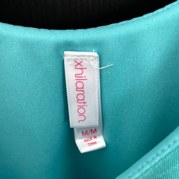 Xhilaration Turquoise Mini Dress - Picture 2 of 4